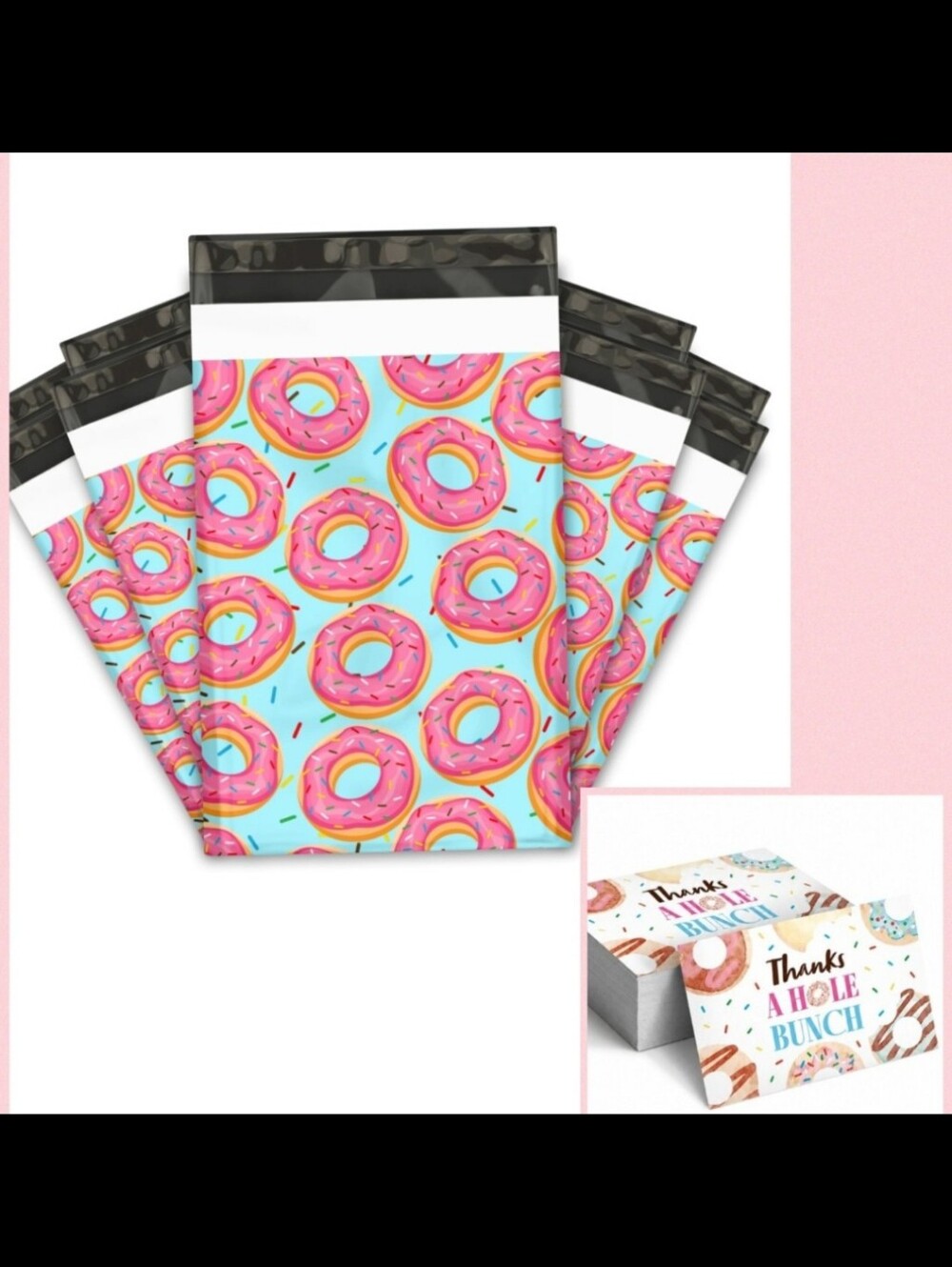 (25) 6x9 POLY MAILERS + (25) CARDS ~ BUNDLE